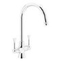ALMOST PERFECT - Abode Gatsby Dual Lever Mixer Tap - Chrome