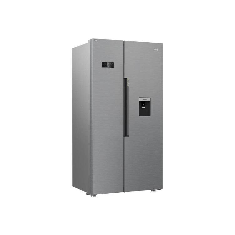 Refurbished Beko Harvest Fresh ASD2342VPS Freestanding 576 Litre American Fridge Freezer