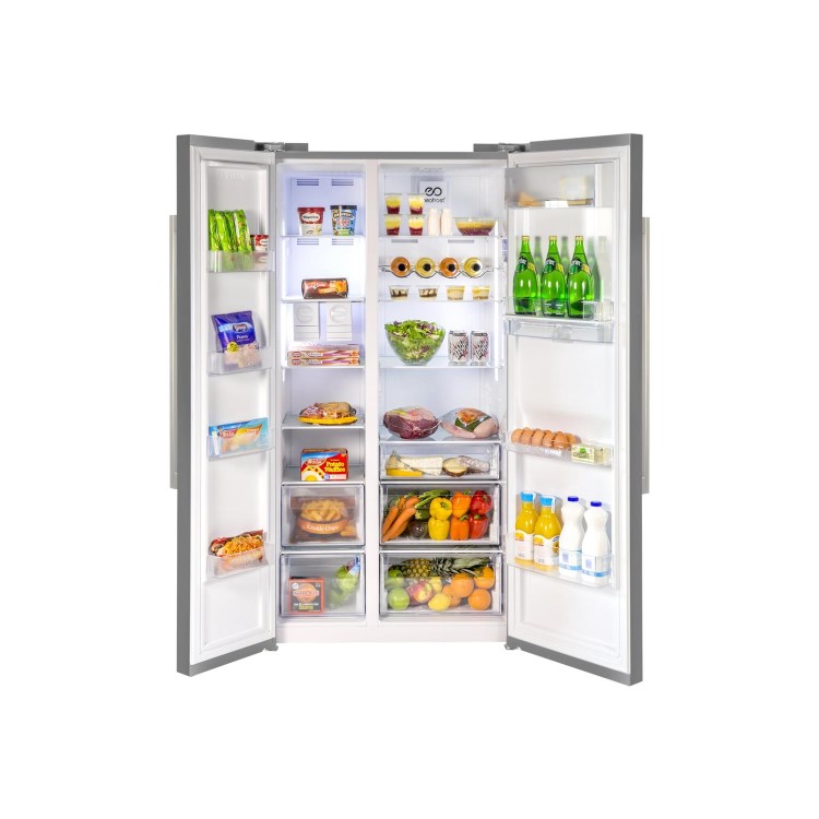 Refurbished Beko ASD241X Freestanding 630 Litre 50/50 Frost Free Fridge Freezer