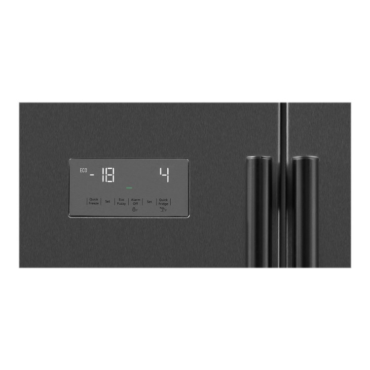 Refurbished Beko Pro ASDM241Z Freestanding 554 Litre Frost Free American Fridge Freezer Black