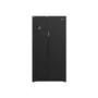 Refurbished Beko ASL1342B Freestanding 580 Litre 70/30 Frost Free American Fridge Freezer Black