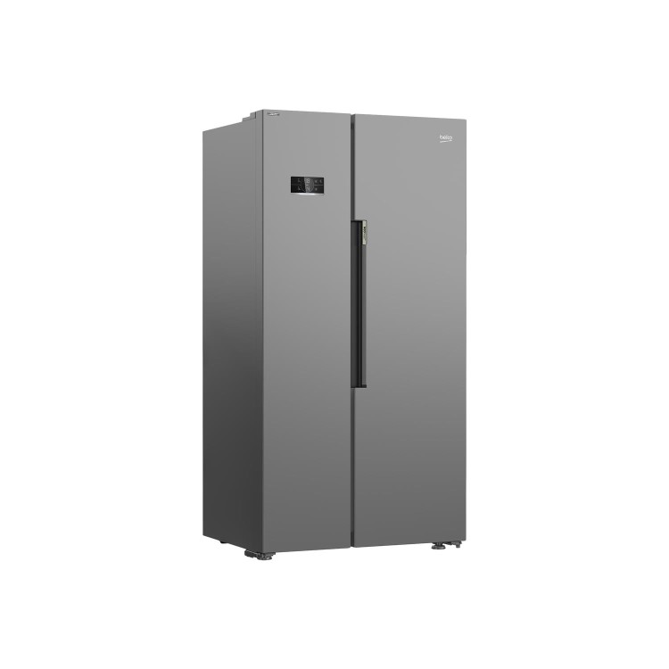 Refurbished Beko ASL1342S Freestanding 580 Litre Frost Free American Fridge Freezer