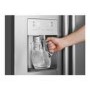 Refurbished Beko ASPM341LPX Freestanding 523 Litre Frost Free Fridge Freezer Stainless Steel