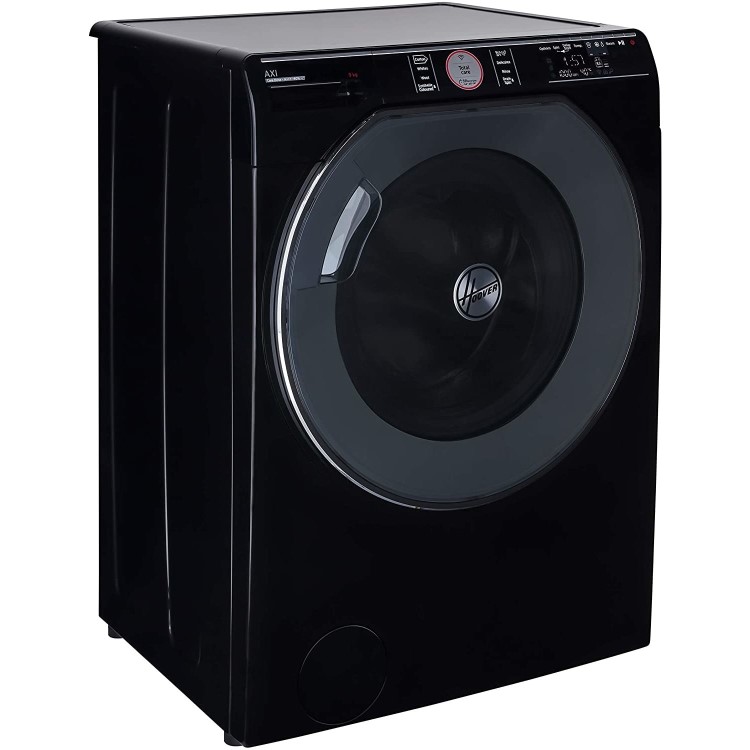 Refurbished Hoover AWMPD69LH7B Freestanding 9KG 1600 Spin Washing Machine Black