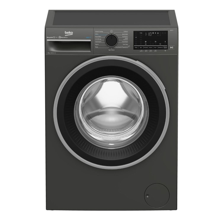 Beko 8kg 1400rpm Washing Machine - Graphite