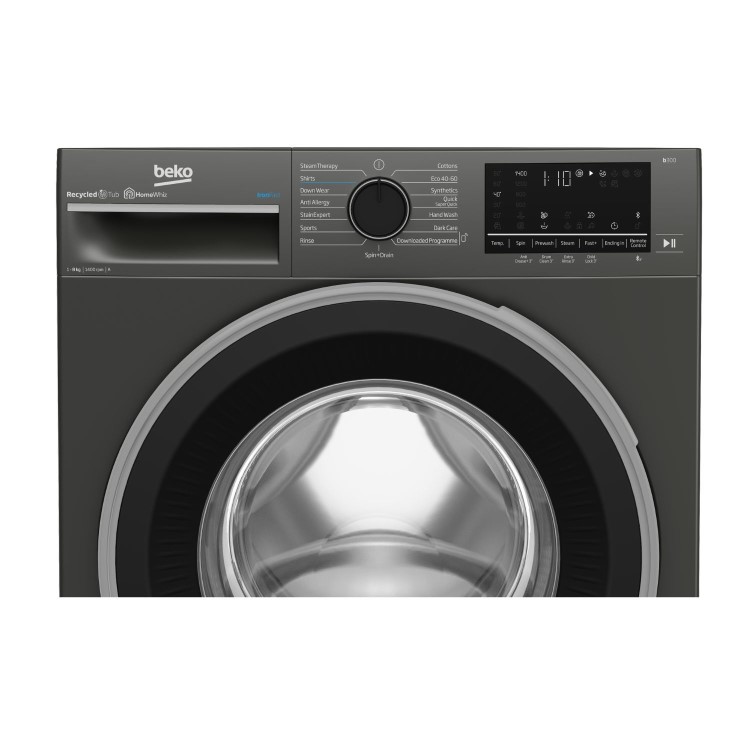 Beko 8kg 1400rpm Washing Machine - Graphite
