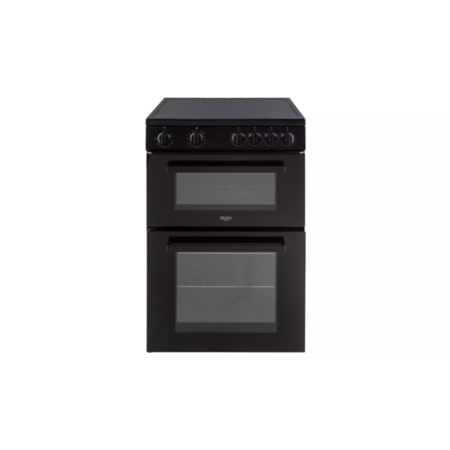 Refurbished Bush B60TCBX 60cm Double Oven Electric Cooker Black