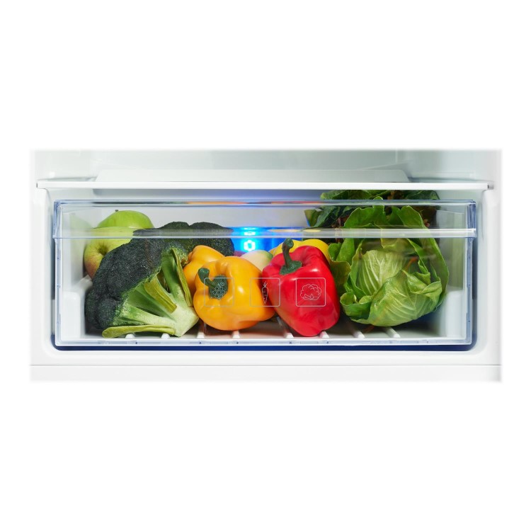 Refurbished Beko BCB5050F Integrated 254 Litre 50/50 Frost Free Fridge Freezer White