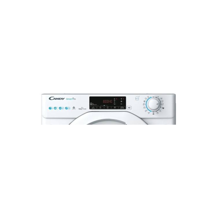 Refurbished Candy BCTDH7A1TE-80 Smart Integrated Heat Pump 7KG Tumble Dryer White