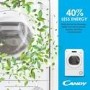 Refurbished Candy BCTDH7A1TE-80 Smart Integrated Heat Pump 7KG Tumble Dryer White