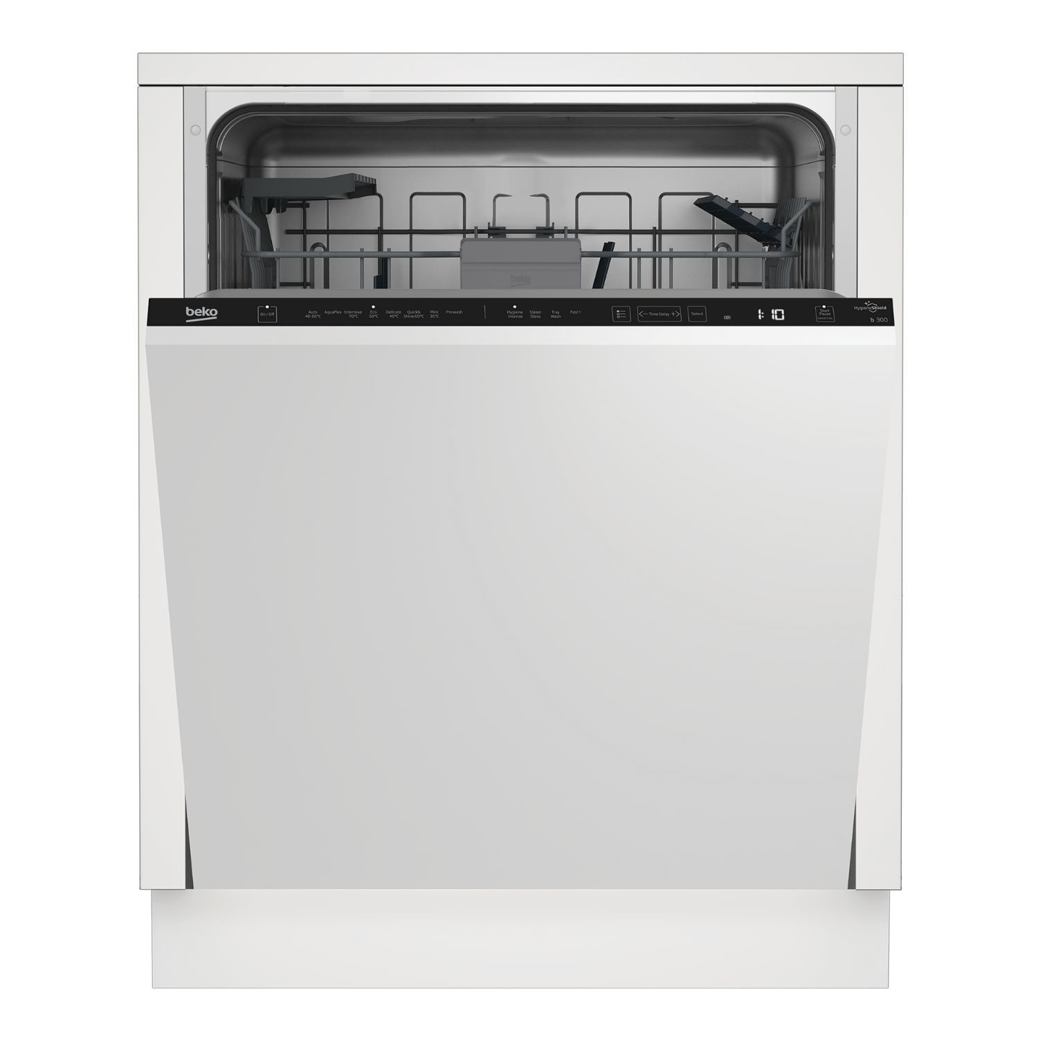 Beko HygieneIntense Integrated Dishwasher - C-Rated, Self-Dry, 14 Place Settings