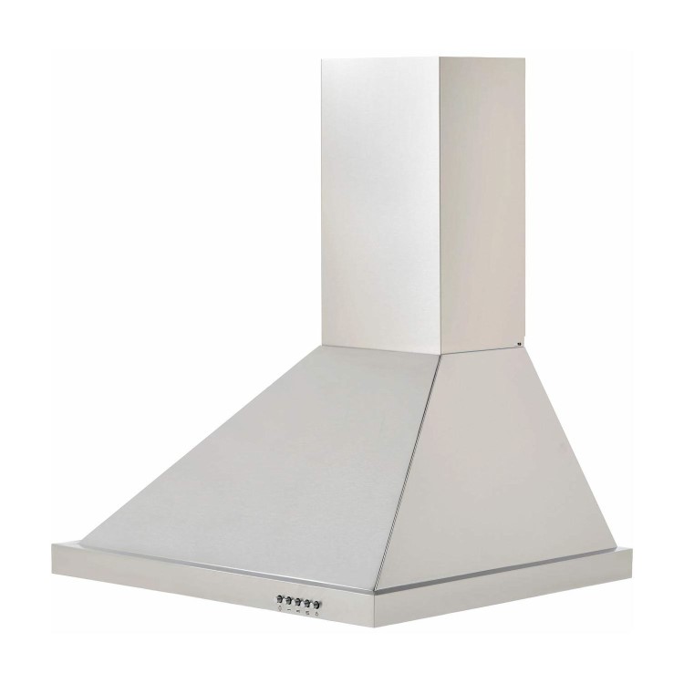Refurbished Baumatic BECH60X 60 cm Chimney Cooker Hood - Stainless Steel - C Rated