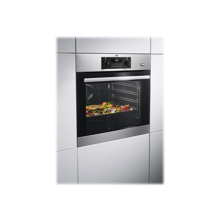 Refurbished AEG BEK351010M 60cm Single Built In Electric Oven