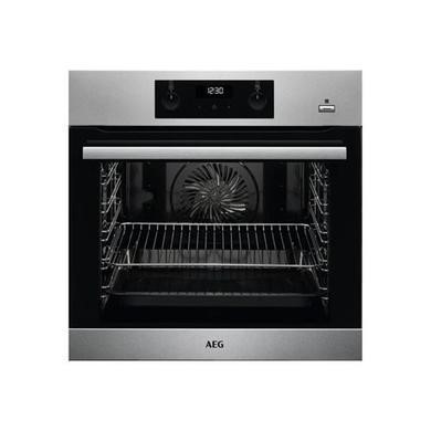 Refurbished AEG Steambake BES355010M 60cm Single Built In Electric Oven