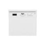 Refurbished Bush BFSLNB9W Freestanding 10 Place Slimline Dishwasher White