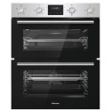 A2/BID79222CXUK Refurbished Hisense BID79222CXUK Built-In Electric Double Oven - Stainless Steel