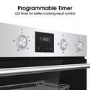 Refurbished Hisense BID79222CXUK Built-In Electric Double Oven - Stainless Steel