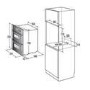 Refurbished Hisense BID79222CXUK Built-In Electric Double Oven - Stainless Steel