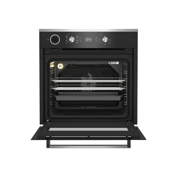 Refurbished Beko BIS25300XC 60cm Single Built In Electric Steam Oven