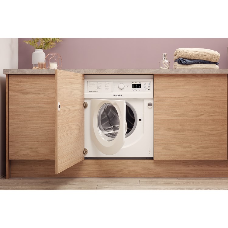 Hotpoint Anti-stain 7kg Wash 5kg Dry 1400rpm Integrated Washer Dryer