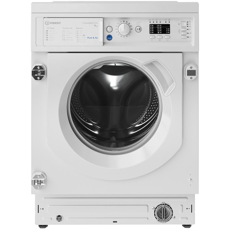 Indesit 9kg 1400rpm Integrated Washing Machine - White
