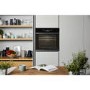 Refurbished 77L Electric Built-in Electric Single Oven With Pyrolytic Cleaning - Black