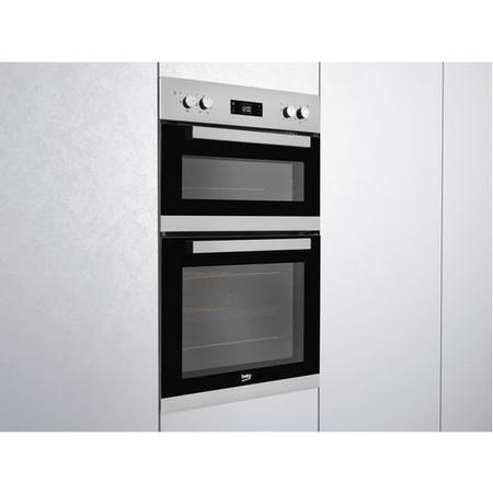 Refurbished Beko BXDF22300S Electric Double Oven