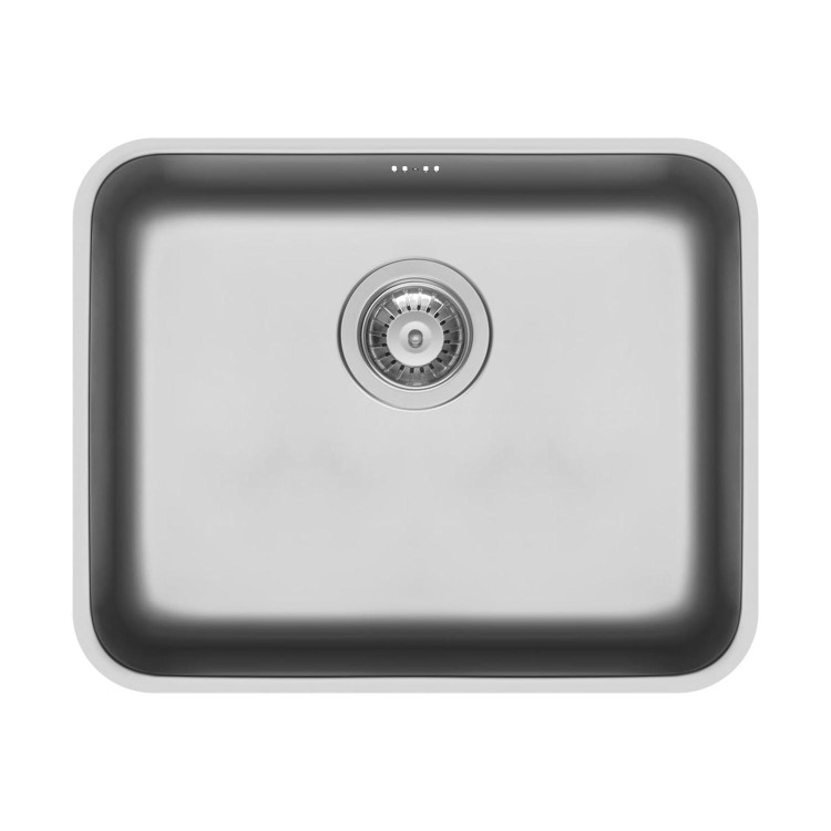 Single Bowl Undermount Chrome Stainless Steel Kitchen Sink - Enza Isabella