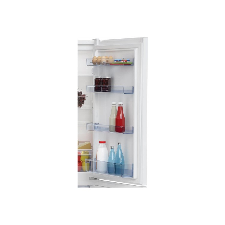 Refurbished Beko CCFM1571W Integrated 251 Litre 60/40 Frost Free Fridge Freezer White