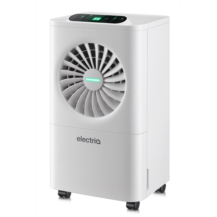 GRADE A2 - electriQ 10 litre Laundry Dehumidifier with Air Purifier - Best Seller