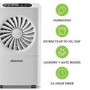 GRADE A2 - electriQ 10 litre Laundry Dehumidifier with Air Purifier - Best Seller