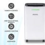 Refurbished electriQ 12 Litre Dehumidifier with Air Purifier