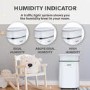 GRADE A2 - electriQ 20 Litre Dehumidifier with Humidistat and Carbon Filter