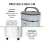 GRADE A2 - electriQ 25L Low-Energy Smart Laundry Dehumidifier