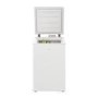 Refurbished Beko CF4586W Freestanding 104 Litre Small Chest Freezer White