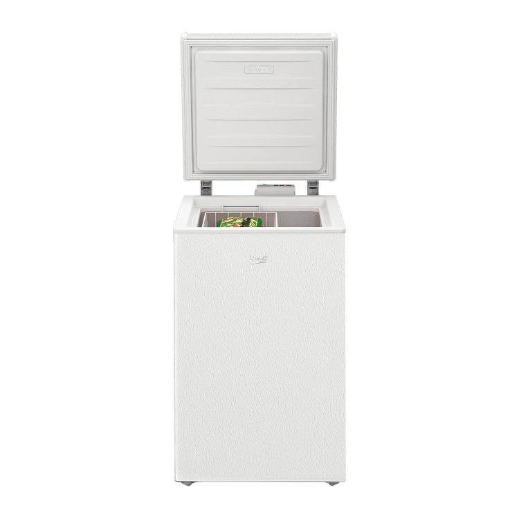 Refurbished Beko CF4586W Freestanding 104 Litre Small Chest Freezer White