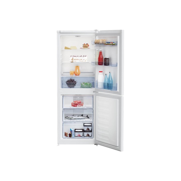 Refurbished Beko CFG3552W Freestanding 220 Litre 50/50 Frost Free Fridge Freezer White