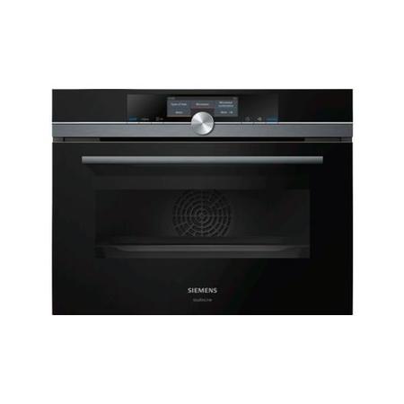 Refurbished Siemens CM878G4B6B 60cm Single Oven with Microwave