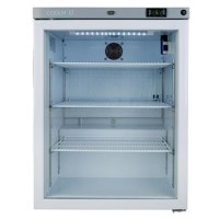 Refurbished CoolMed CMG125 Freestanding 145 Litre Glass Door Pharmacy Medical Fridge