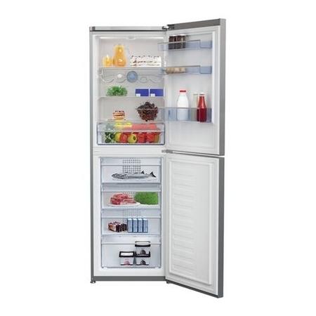 Refurbished Beko CXFG3691S Freestanding 357 Litre 50/50 Frost Free Fridge Freezer Silver