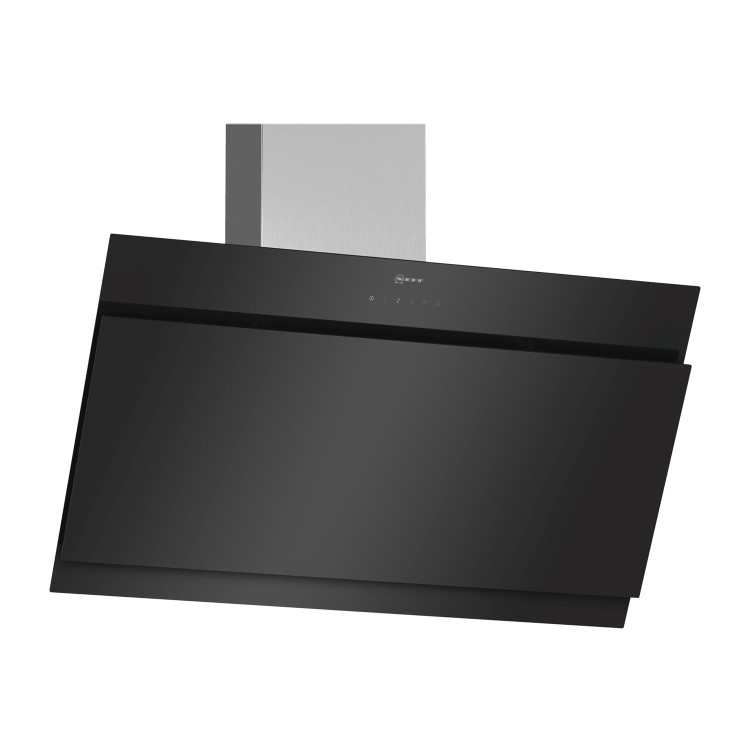 Refurbished Neff N50 D95IHM1S0B 90cm Angled Chimney Cooker Hood Black