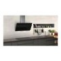 Refurbished Neff N50 D95IHM1S0B 90cm Angled Chimney Cooker Hood Black