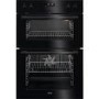Refurbished AEG 6000 Series DCE531160B 60cm Double Built In Electric Oven Black