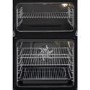 Refurbished AEG 6000 Series DCE531160B 60cm Double Built In Electric Oven Black