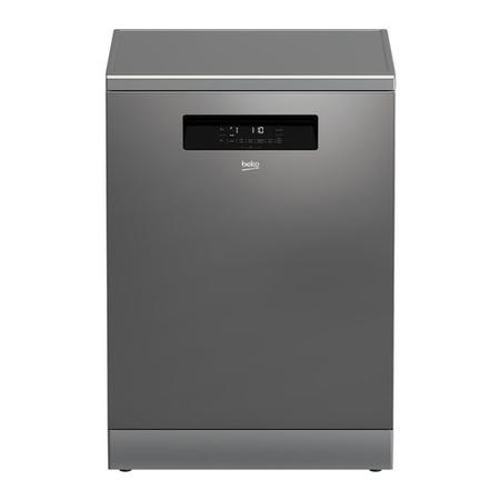 Refurbished Beko HygieneShield DEN36X30 14 Place Freestanding Dishwasher Stainless steel