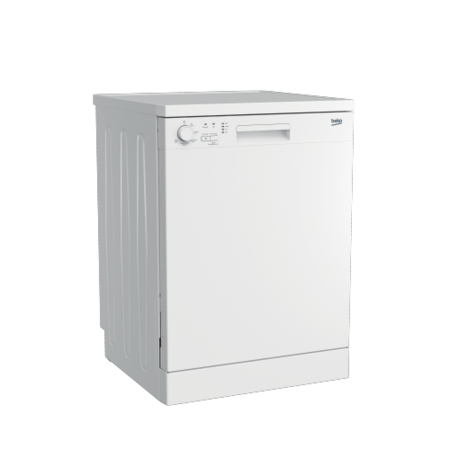 Refurbished Beko DFN05R11 Freestanding 13 Place Dishwasher White