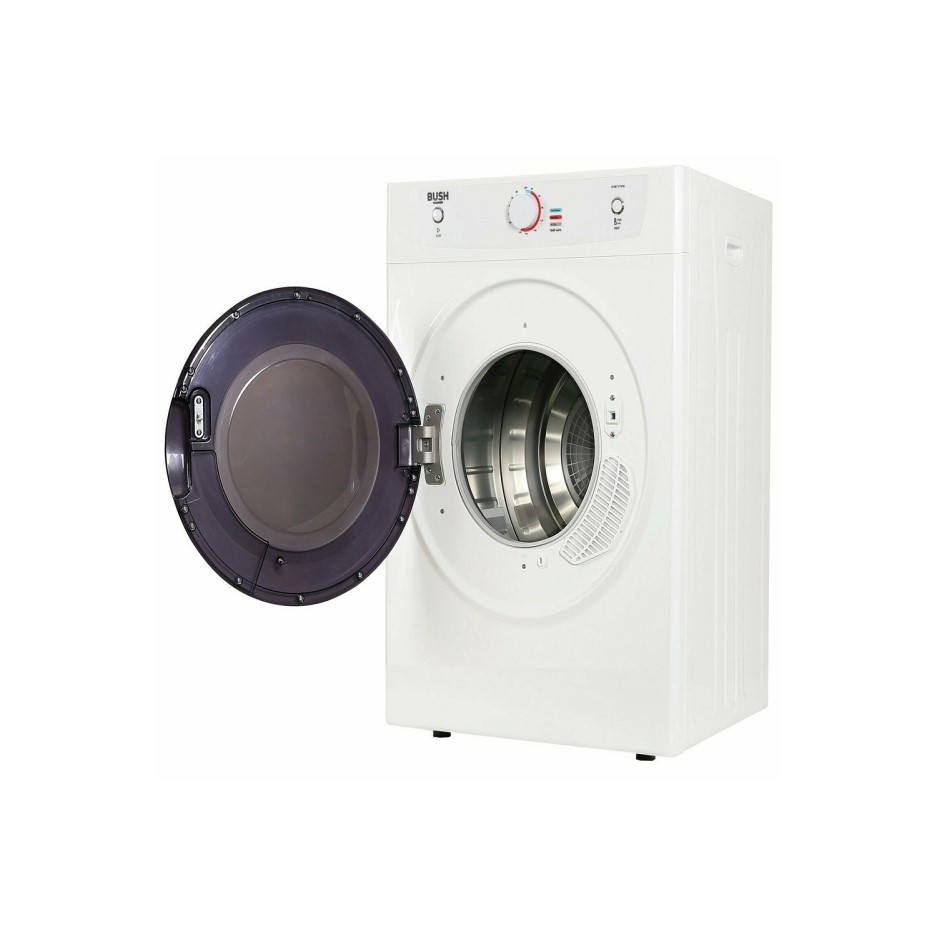 Refurbished Bush DHB7VTDW Freestanding Vented 7KG Tumble Dryer A2/DHB7VTDW | Appliances Direct bush 7kg tumble dryer