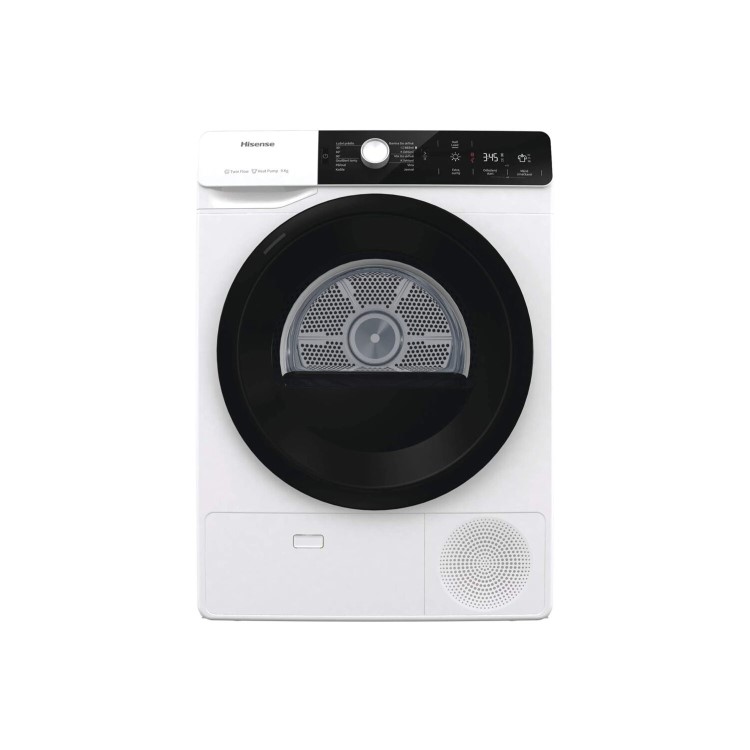 Refurbished Hisense DHGA901NL Freestanding Heat Pump 9KG Tumble Dryer