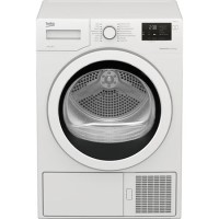 Refurbished Beko DHR83431W Freestanding Heat Pump 8KG Tumble Dryer White
