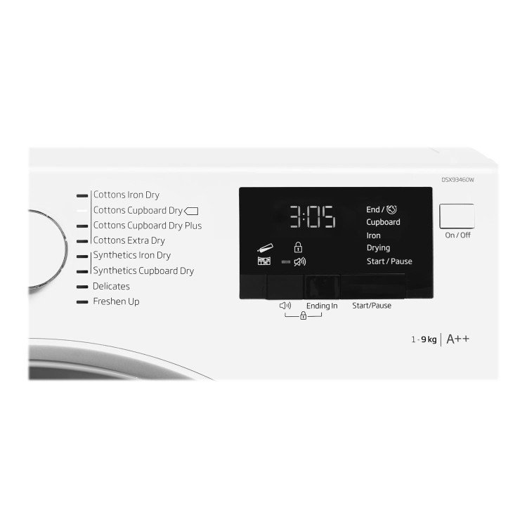 Refurbished Beko DHX93460W Freestanding Condenser 9KG Tumble Dryer